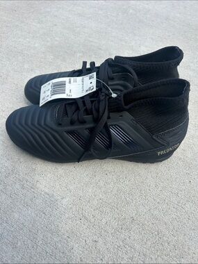 adidas Black Predator turf Cleats